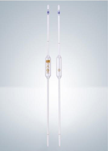 Pipetas volumétricas clase dos marcas 0.5 ml,1ml,2 ml,5ml,10 ml,20 ml,25 ml, 50 ml, 100 ml | EQUINLAB